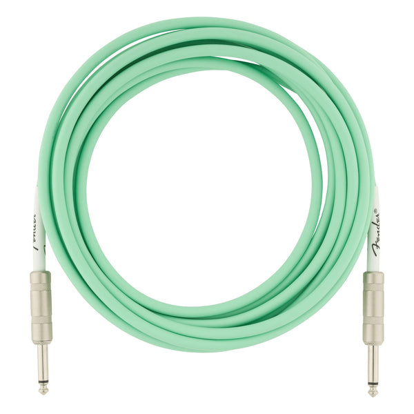 Fender Original Series Instrument Cable, 15', Surf Green