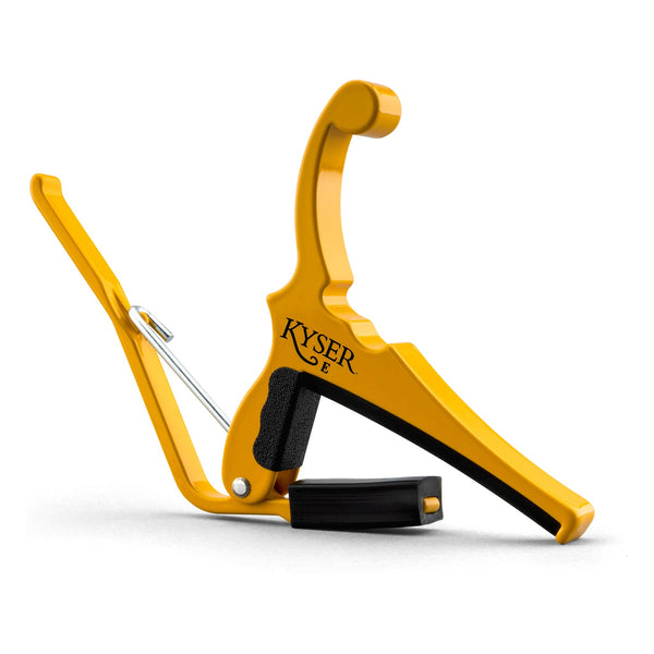 Fender x Kyser Quick-Change Electric Guitar Capo, Butterscotch Blonde