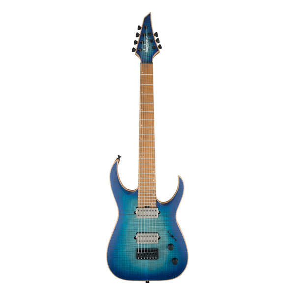Jackson USA Signature Misha Mansoor Juggernaut HT7FM, Satin Laguna Burst