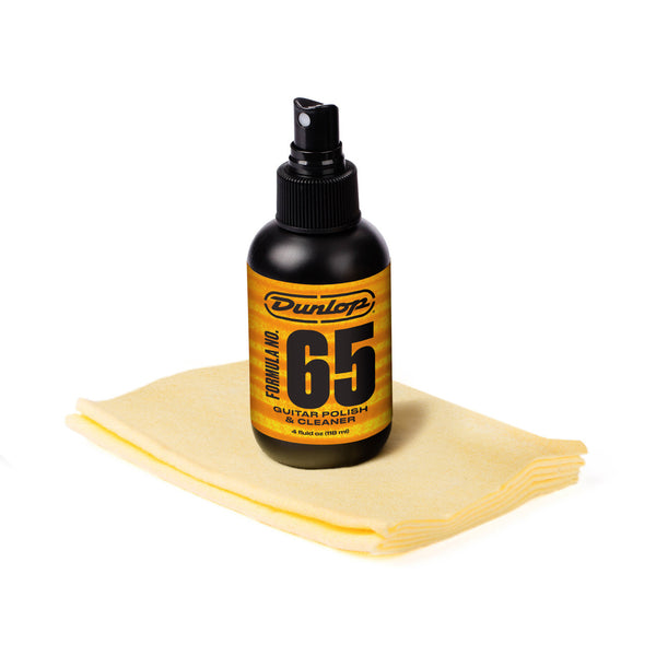 Dunlop 65 Polish and Cleaner with Cloth