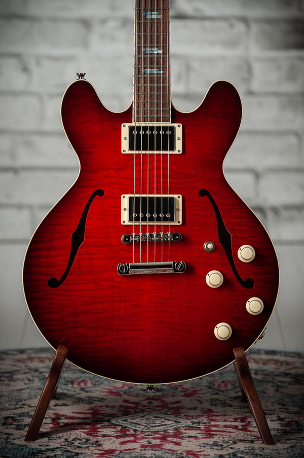 Collings I-35 Deluxe Scarlett Sunburst Parallelogram Inlays, Throbak SLE-101 Plus #I35251281