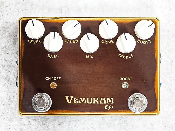Vemuram DJ1 Bass Overdrive Pedal Darryl Jones Signature