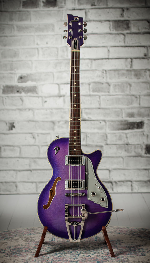 Duesenberg Guitars Starplayer TV Galaxy Purple Burst #251550