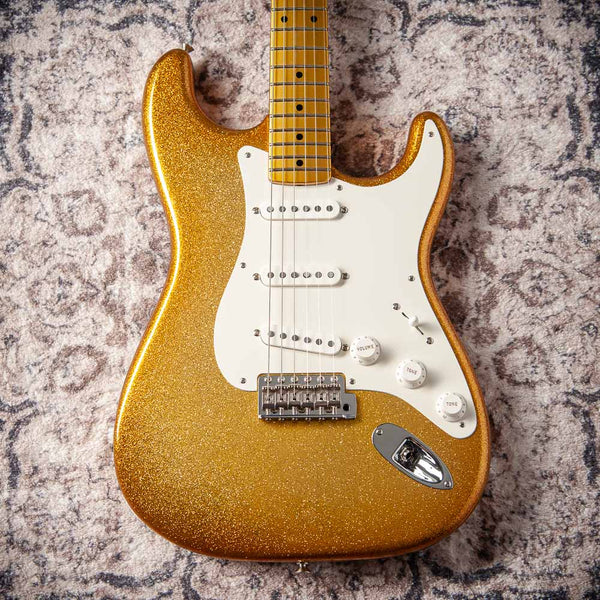 Fender 1956 Stratocaster NOS Honeyburst Sparkle Masterbuilt Dennis Galuzska #CZ578206 USED