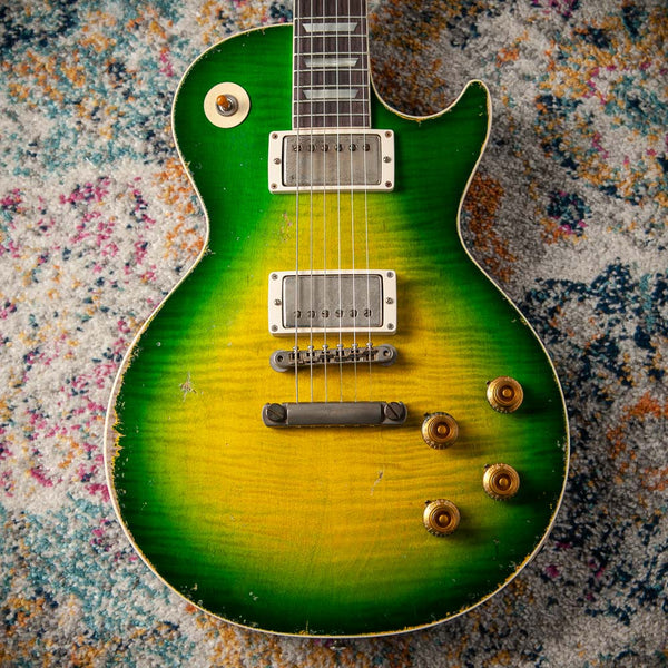 Gibson '59 Les Paul Standard RI Ultra Heavy Aged Iguana Burst #96266