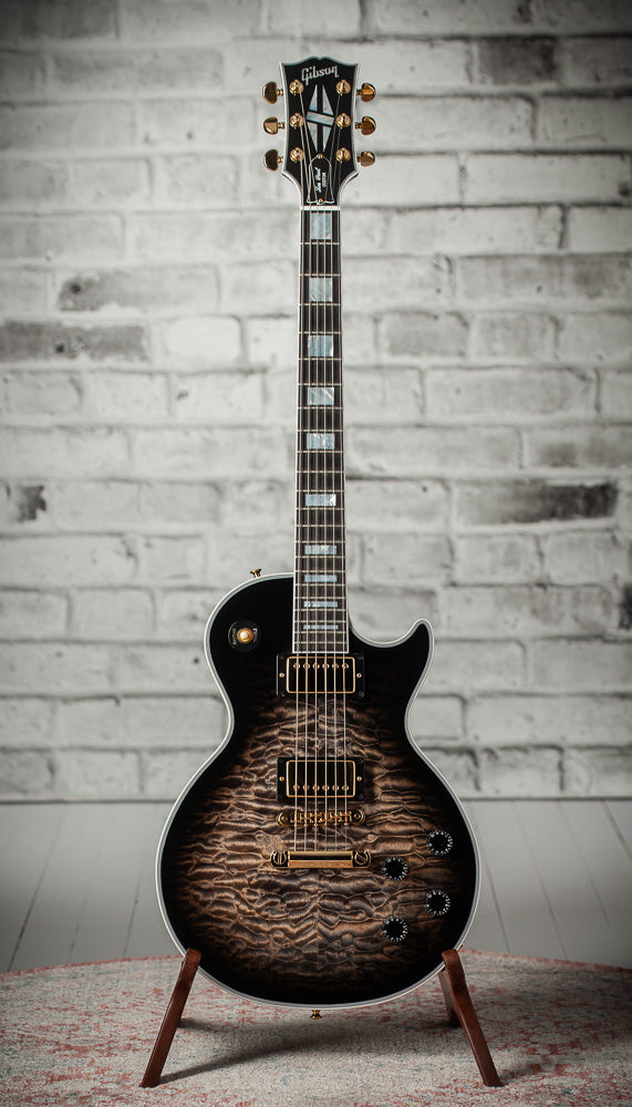 Gibson Les Paul Custom 7A Quilt Top Cobra Burst – Lauzon Music