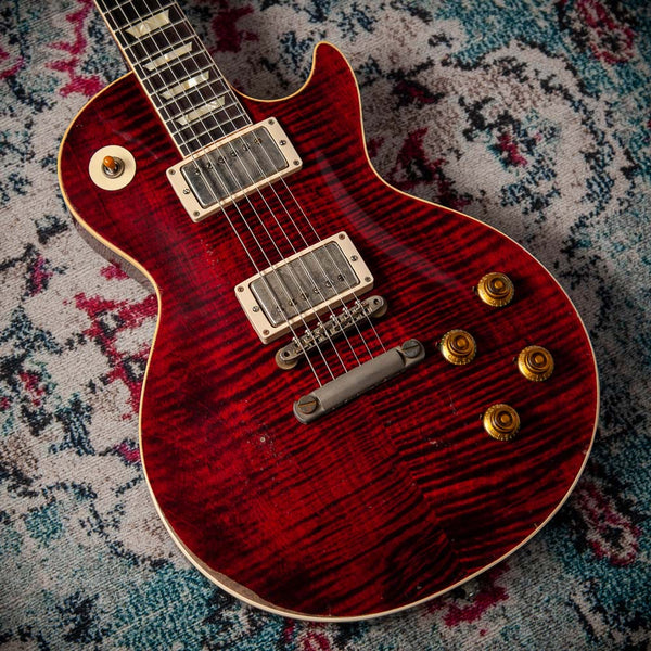 Gibson Murphy Lab Heavy Aged Les Paul Red Tiger #951807