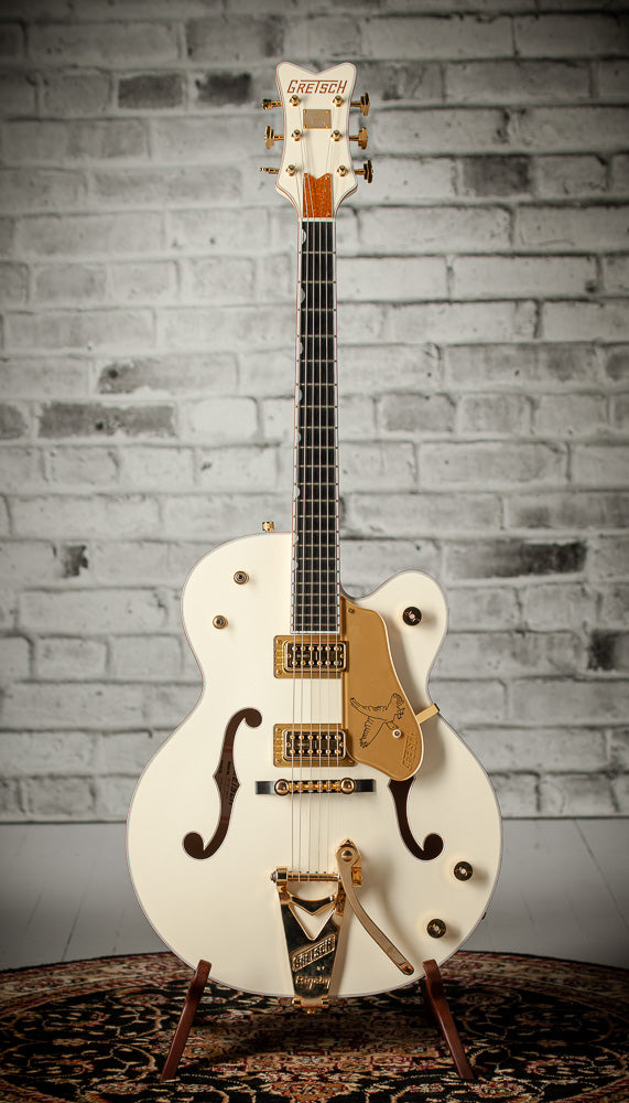 Gretsch G6136T-59 Vintage Select Edition '59 Falcon Hollow Body with Bigsby, Vintage White Lacquer #JT24124437 Used