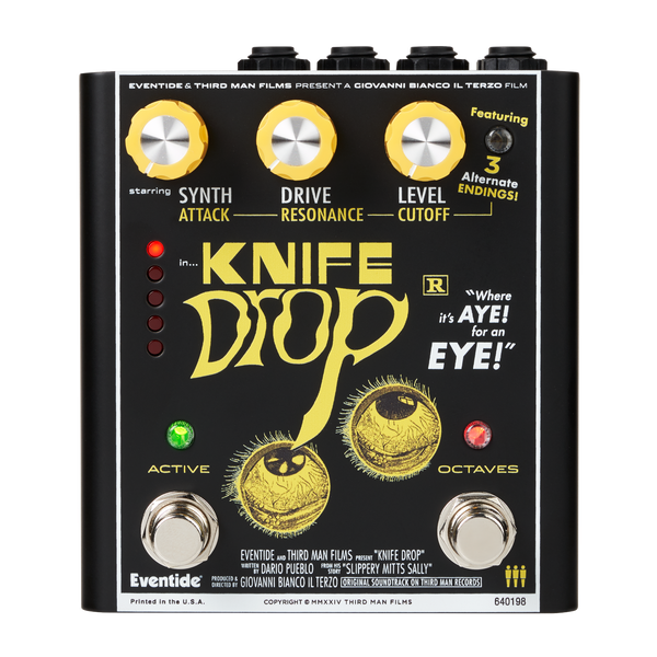 Eventide Knife Drop Sub-Octave Fuzz , Analog Synth