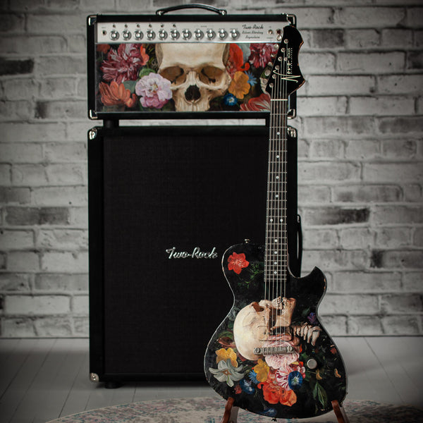 Memento Mori Set - Novo Solus M1 & Two-Rock Silver Sterling Signature Handpainted by David Kassan