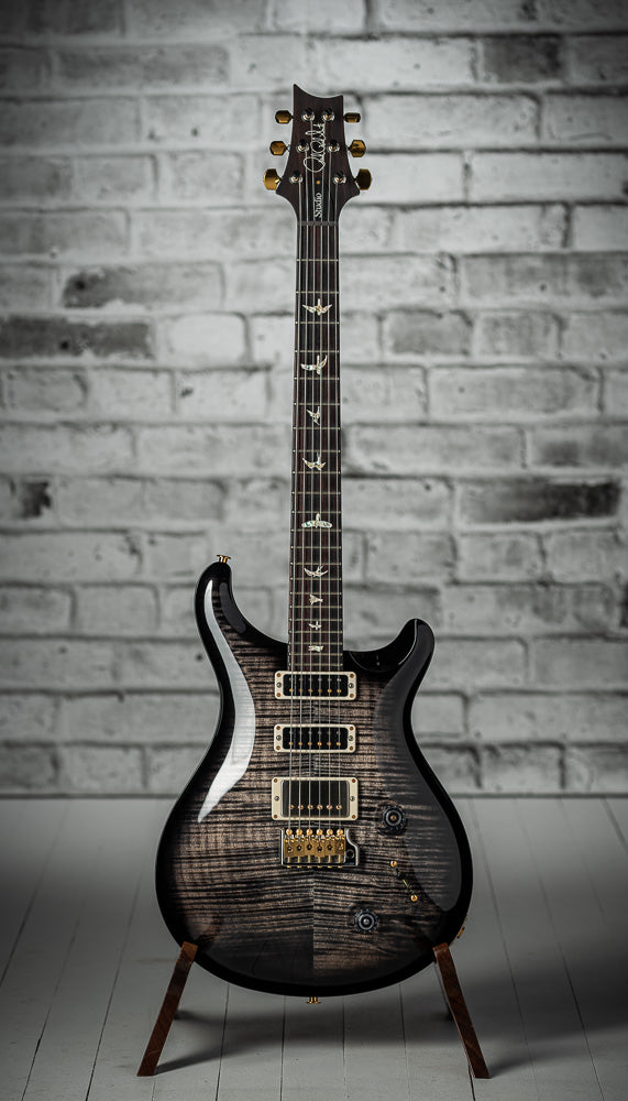 PRS Studio 22 Charcoal Smokewrap Burst 10 Top Hybrid Package Used #0340521
