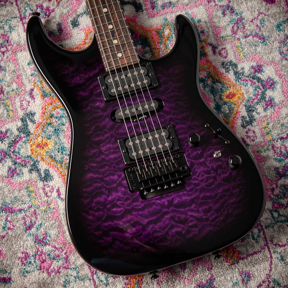 Tom Anderson Drop Top Shorty Translucent Purple to Black – Lauzon