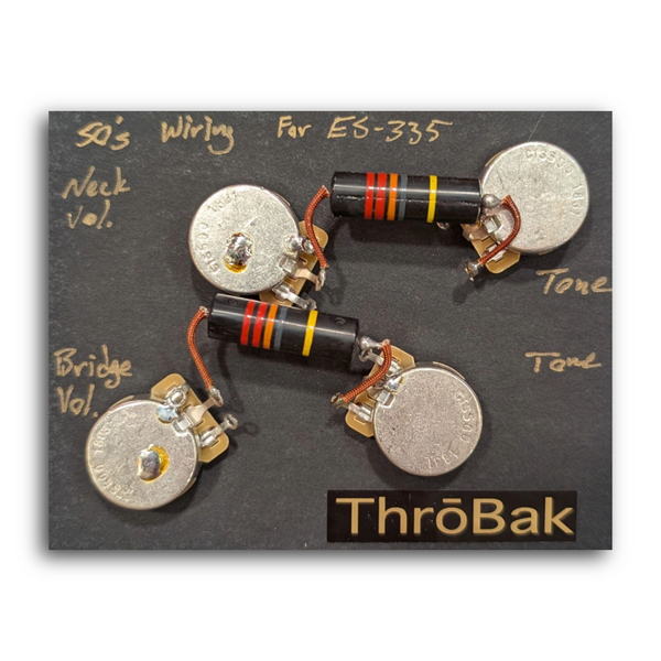 ThroBak Short Shaft Bumble Bee 50's Wiring Harness for ES-335