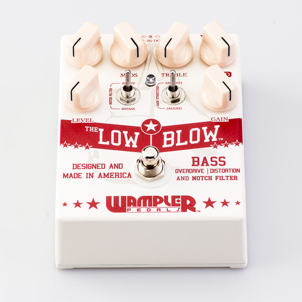 WAMPLER LOW BLOW BASS OVERDRIVE DISTORTION PEDAL