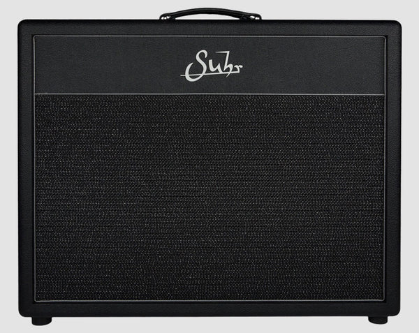 Suhr 2x12 Cabinet, Hedgehog, Tolex front, Black/Silver Grill, Celestion G12-65H speakers