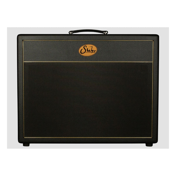 Suhr SL 2x12 Cabinet, Black, Black Grill