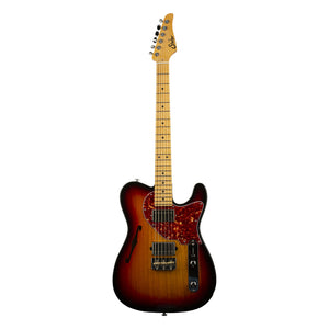 Suhr Alt T, 3 Tone Burst, Maple fingerboard