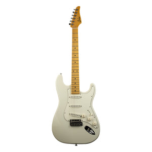 Suhr Classic S, Olympic White, SSS, Maple fingerboard