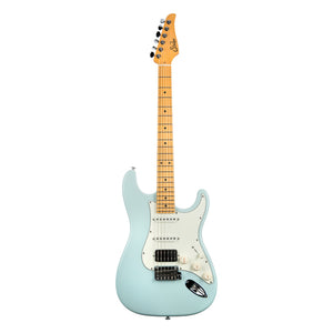 Suhr Classic S, Sonic Blue, HSS, Maple fingerboard