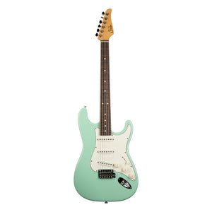 Suhr Classic S, Surf Green, SSS, Indian Rosewood fingerboard