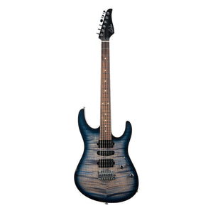 Suhr Modern Plus, Faded Trans Whale Blue Burst, Pau Ferro fingerboard