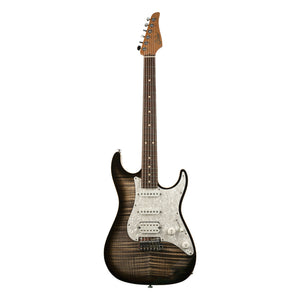 Suhr Standard Plus, Trans Charcoal Burst, Pau Ferro fingerboard