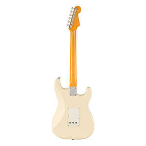 Fender American Vintage II 1961 Stratocaster, Olympic White, left-handed, back