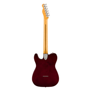 Fender American Vintage II 1977 Telecaster Custom, Wine, Maple fingerboard, back
