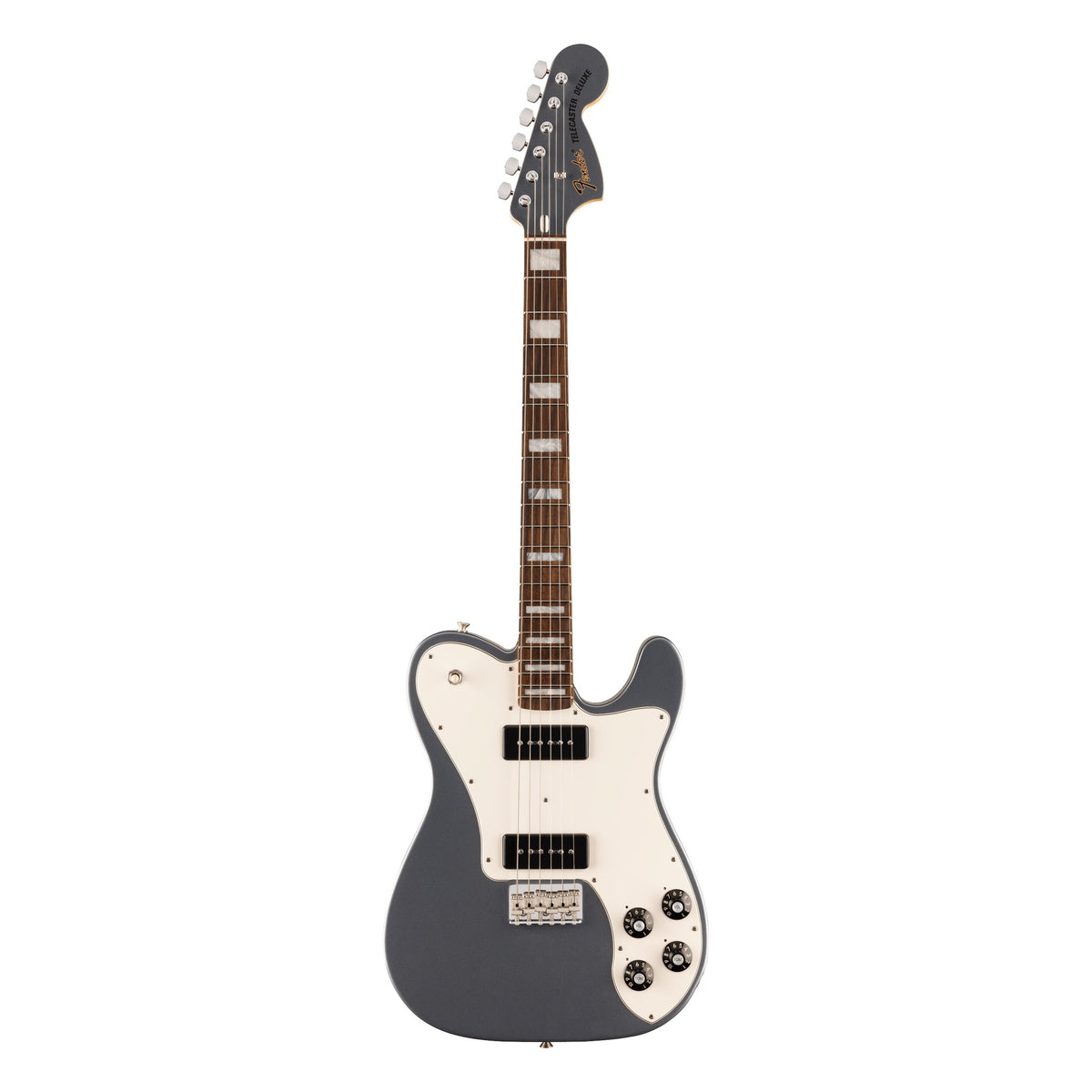 Fender Chris Shiflett Cleaver Telecaster Deluxe, Charcoal Frost Metallic