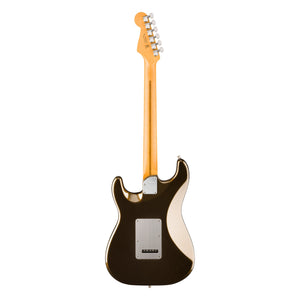 Fender American Ultra II Stratocaster HSS, Texas Tea, Ebony fingerboard, back