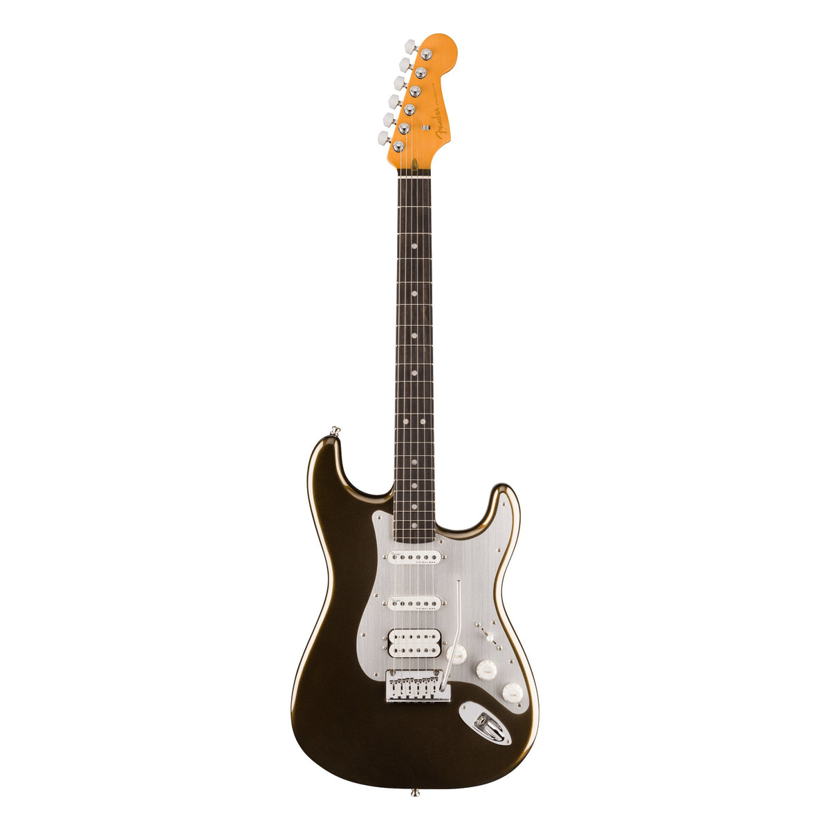 Fender American Ultra II Stratocaster HSS, Texas Tea, Ebony fingerboard
