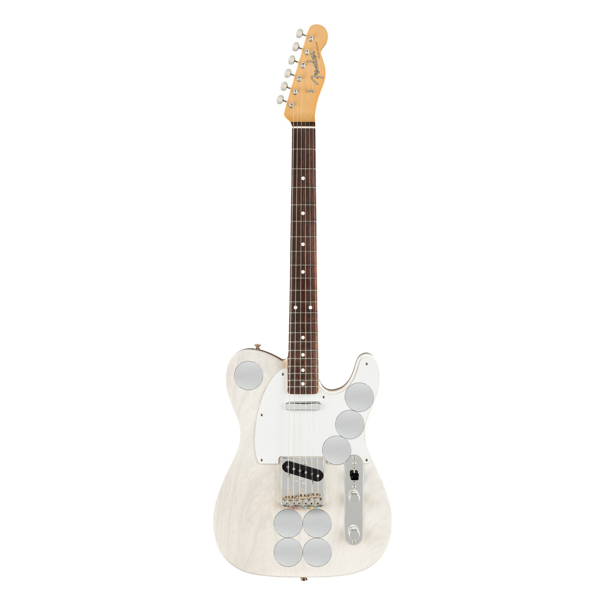 Fender Jimmy Page Mirror Telecaster, White Blonde