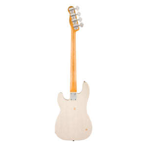 Fender Mike Dirnt Road Worn Precision Bass, White Blonde, Rosewood fingerboard, back