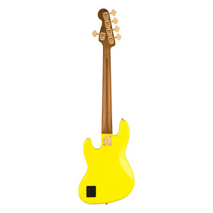 Fender MonoNeon Jazz Bass V, Neon Yellow, back