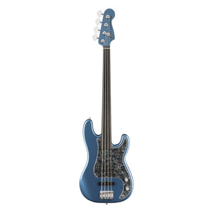 Fender Tony Franklin Fretless Precision Bass, Lake Placid Blue