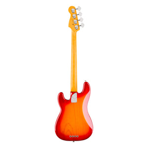Fender American Professional Precision Bass, Aged Cherry Burst, Maple fingerboard, back