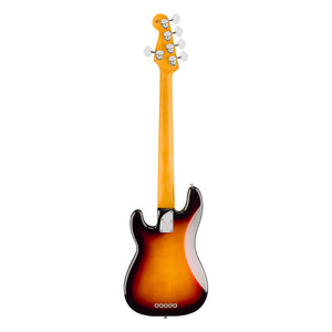 Fender American Professional Precision Bass V, 3-Color Sunburst, Maple fingerboard, back