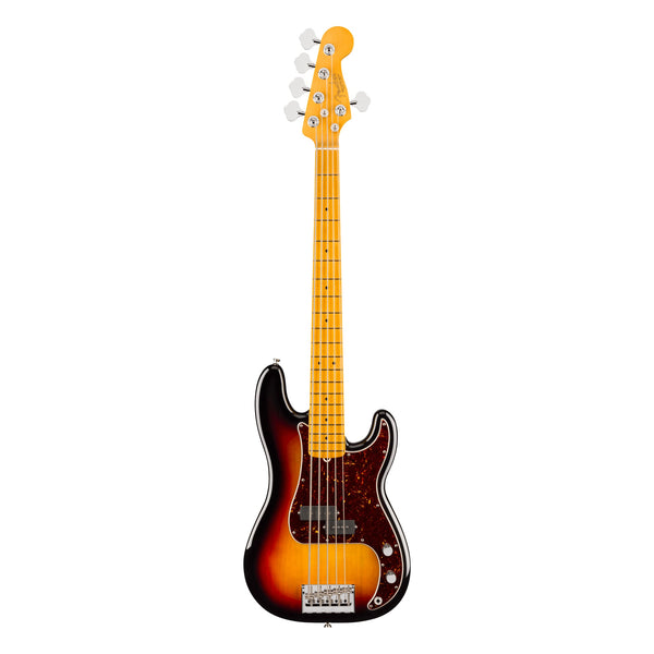 Fender American Professional Precision Bass V, 3-Color Sunburst, Maple fingerboard
