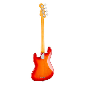 Fender American Professional Jazz Bass, Aged Cherry Burst, Maple fingerboard, back