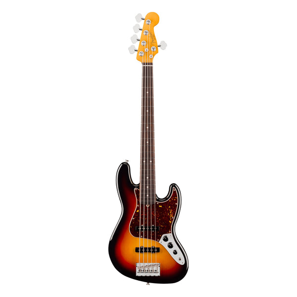 Fender American Professional Jazz Bass V, 3-Color Sunburst, Rosewood fingerboard