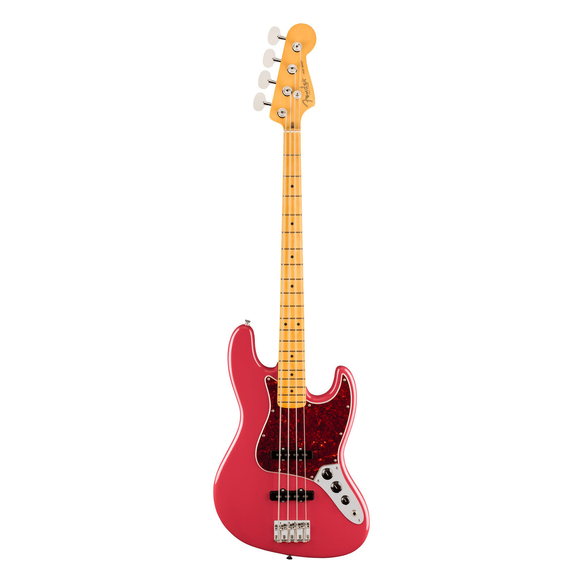 Fender American Professional Classic Jazz Bass, Faded Dakota Red, Maple fingerboard