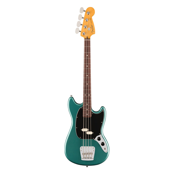 Fender American Professional Classic Mustang Bass, Faded Sherwood Green Metallic, Rosewood fingerboard