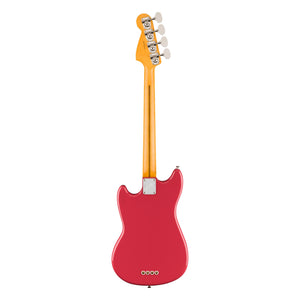 Fender American Professional Classic Mustang Bass, Faded Dakota Red, Maple fingerboard, back