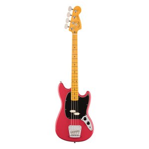 Fender American Professional Classic Mustang Bass, Faded Dakota Red, Maple fingerboard