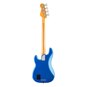 Fender American Ultra II Precision Bass, Noble Blue, Ebony fingerboard, back