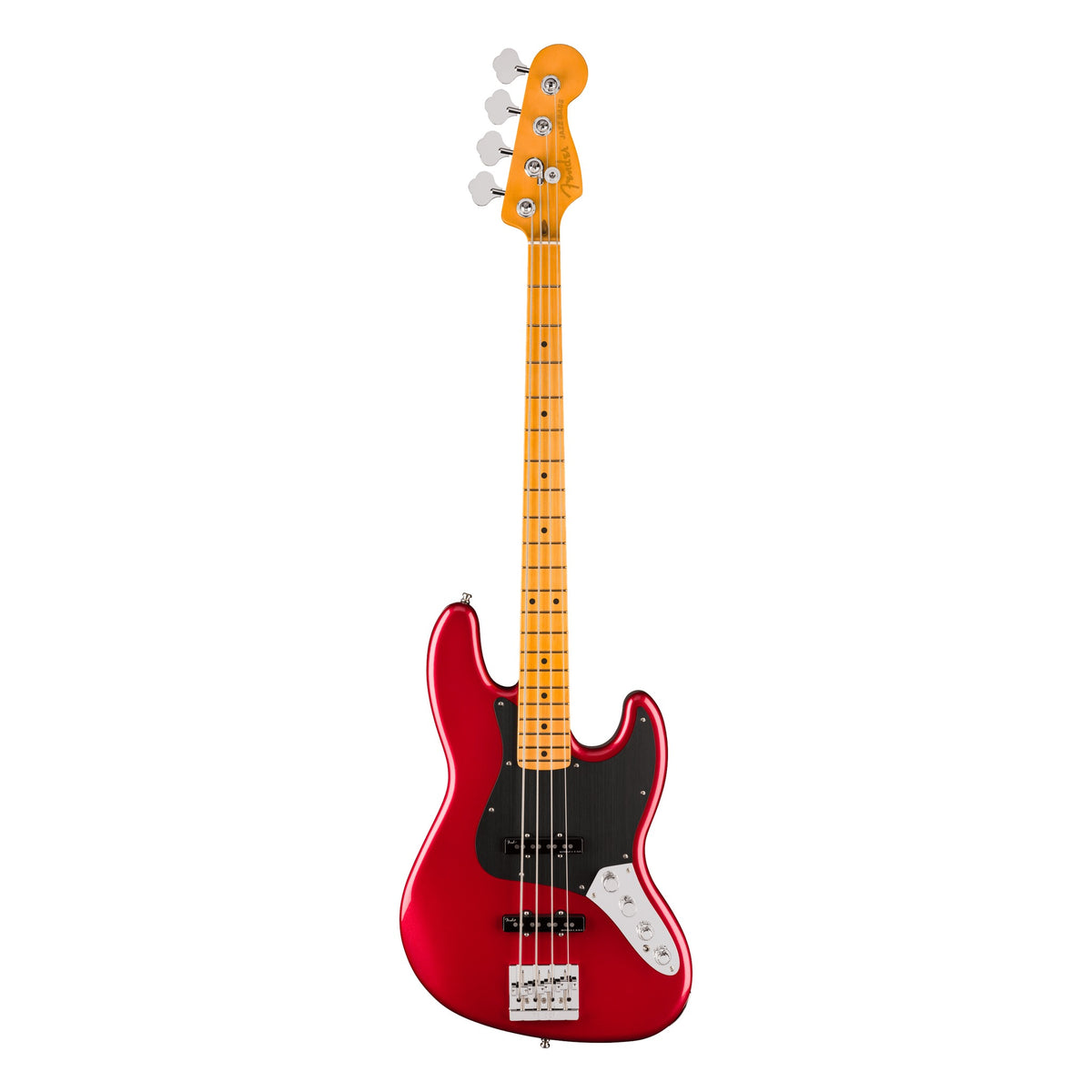 Fender American Ultra II Jazz Bass, Sinister Red, Quartersawn Maple fingerboard