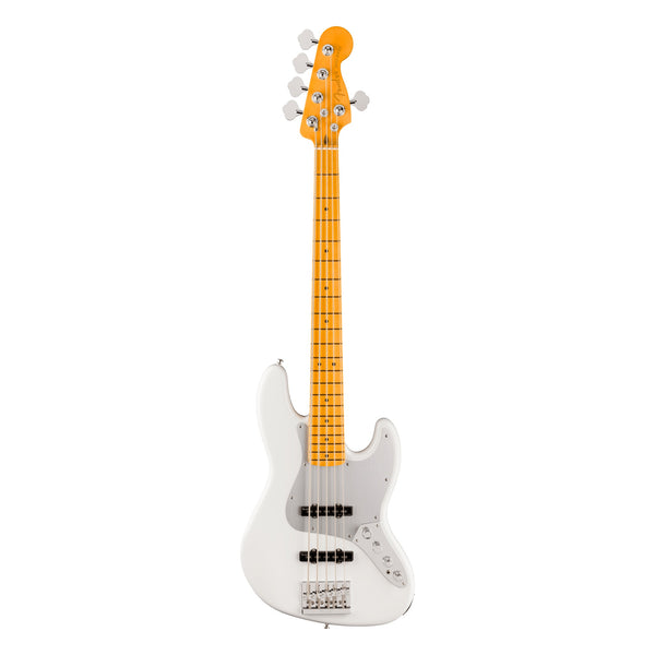 Fender American Ultra II Jazz Bass V, Avalanche, Quartersawn Maple fingerboard