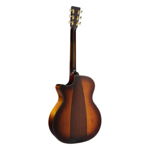 Martin GPCE Inception Maple, Amber Fade Sunburst