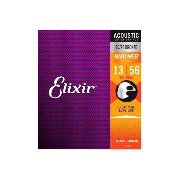 ELIXIR NANO ACOUS MEDIUM 80/20
