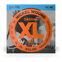 D'Addario XL Regular Light EXL110 Nickel Wound
